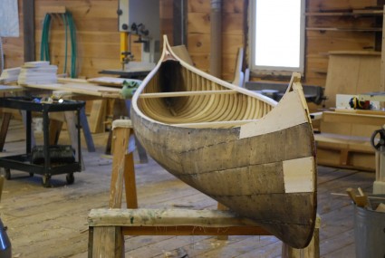 Early Old Town canoe restoration.JPG